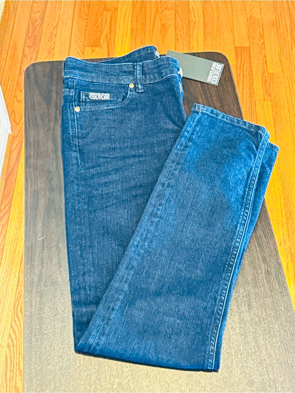 Versace Jeans Couture Women’s Dark Blue Skinny Jeans